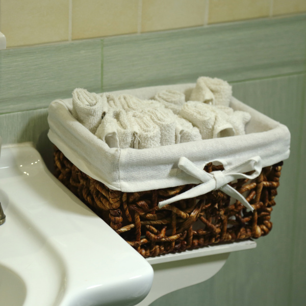 Плетеная корзина для белья WasserKRAFT Exter WB-160-M